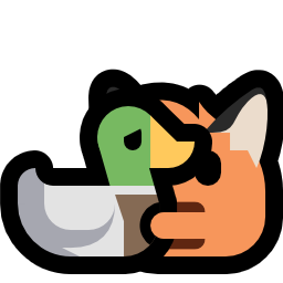 neofox_hug_duck_sad